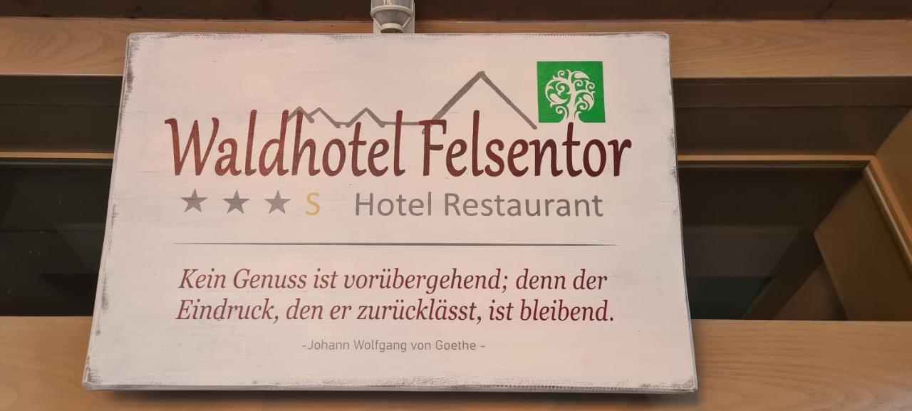 Waldhotel Felsentor Hauenstein Exterior foto